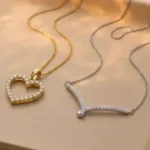 Diamond necklace jewellery for bridal styling inspiration