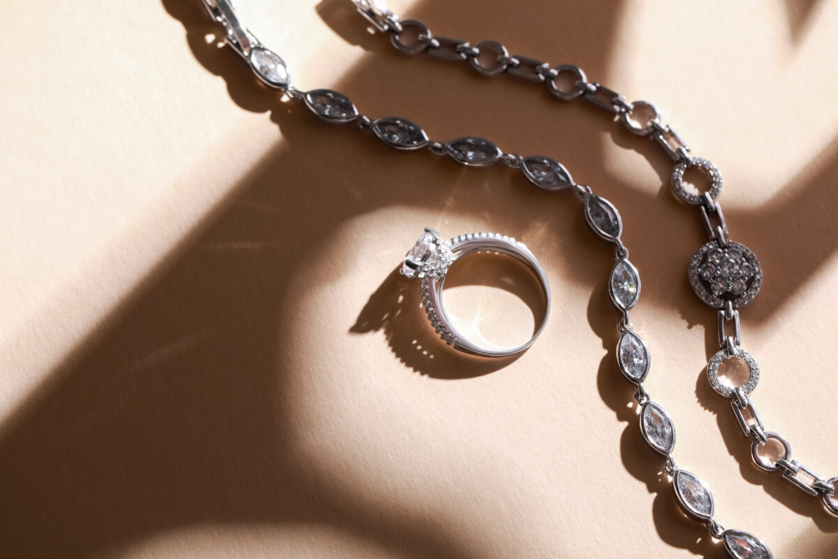 white gold craftsmanship detail at Tailor Diamonds