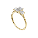 Emerald Three Stone Cathedral product image