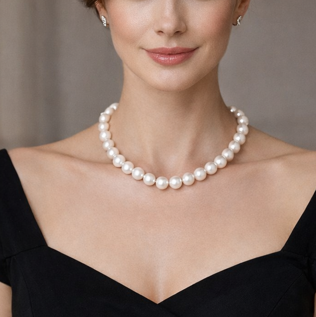 White South Sea Pearl Necklace (10.5-13mm)