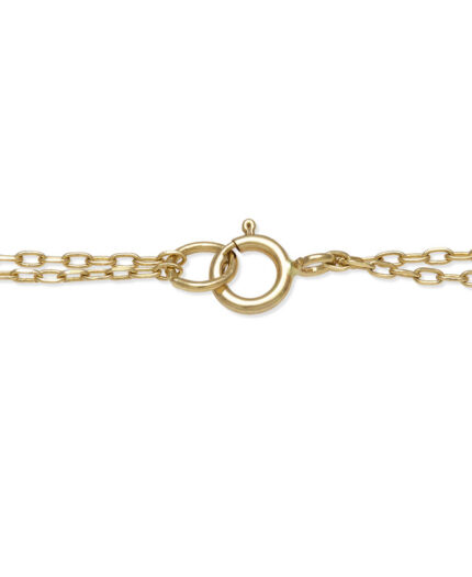 Double Row Freshwater Pearl Station Necklace (5-9mm) gallery image 1