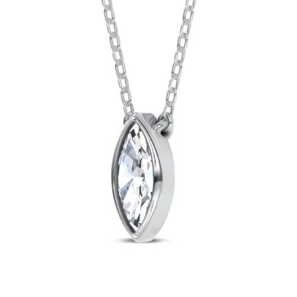 Maravina Bezel Lab Pendant by Christian Siriano gallery image 1