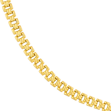 Railroad Link Gold Chain gallery image 1