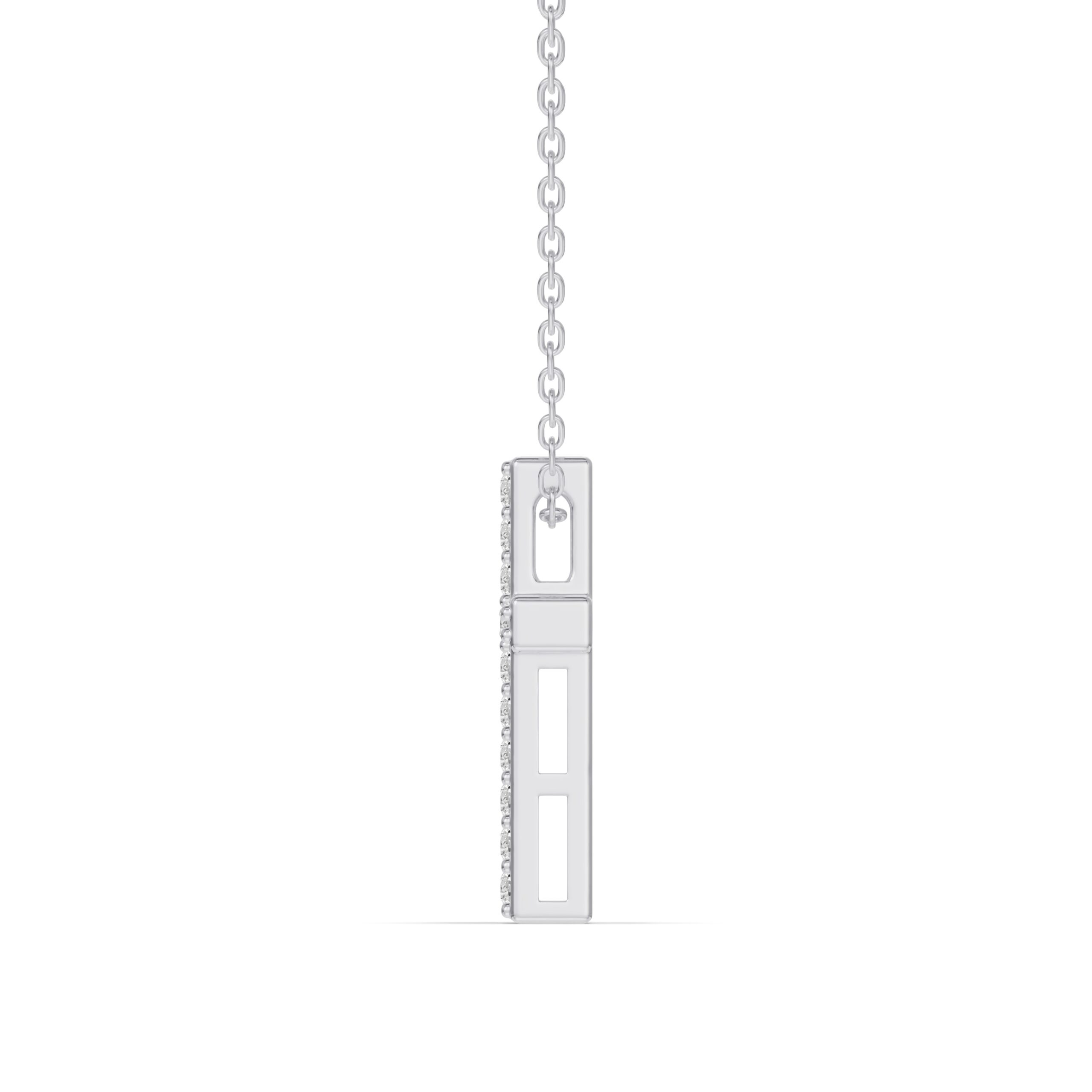 Radiance Pave Cross Pendant
