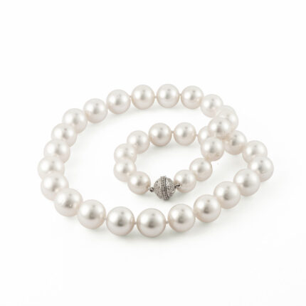 White South Sea Pearl Necklace (10-12.5mm) gallery image 1