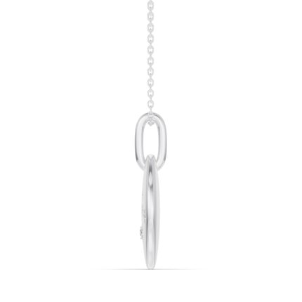 Aquarius Zodiac Constellation Medallion Necklace gallery image 1