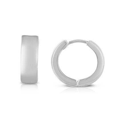 Petite Huggie Hoop Earrings (15mm) gallery image 1