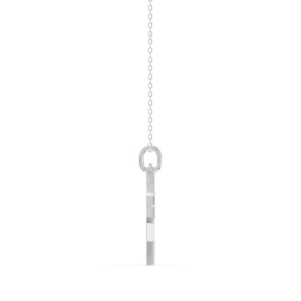 Triple Star Pave Diamond Necklace gallery image 1