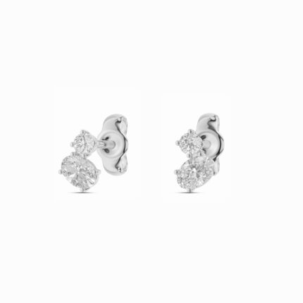 Oval Duo Lab Diamond Stud Earrings (.33 ct. tw.) gallery image 1