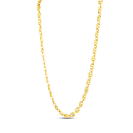 Puffed Mariner-Link Necklace gallery image 1