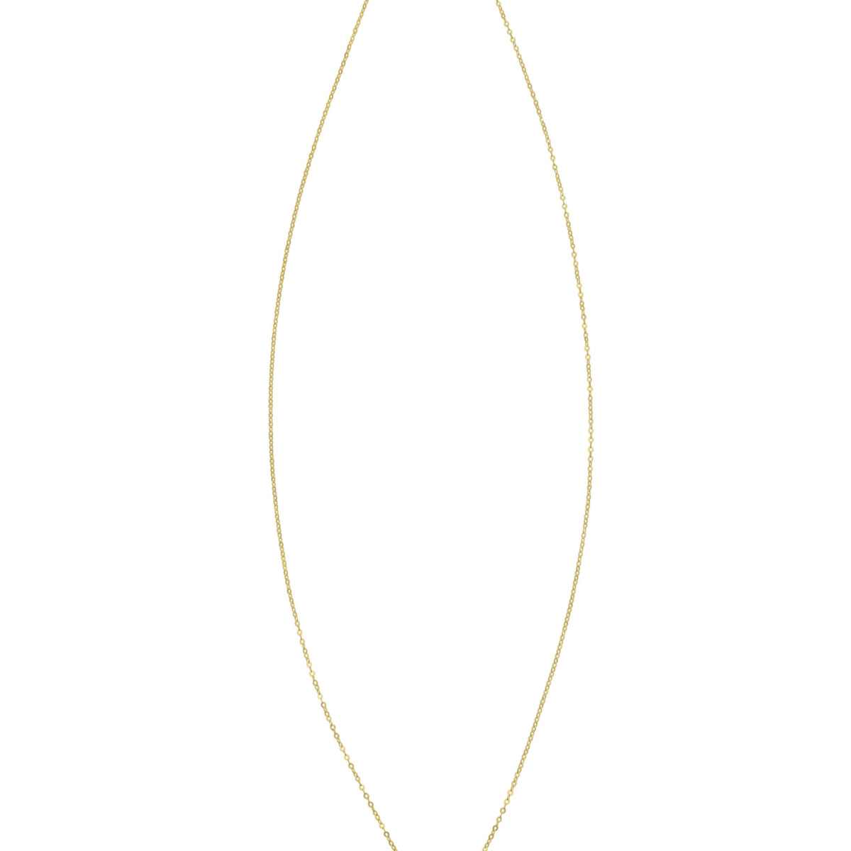 Mini Puff Cross Necklace