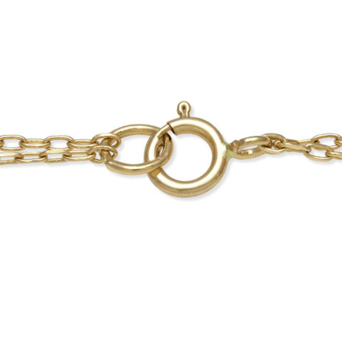 Double Row Freshwater Pearl Station Necklace (5-9mm)